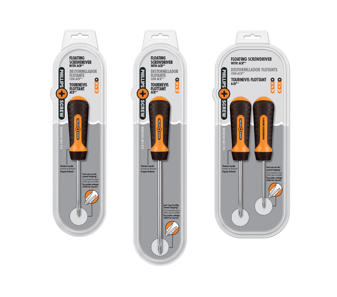 Floating Screwdrivers